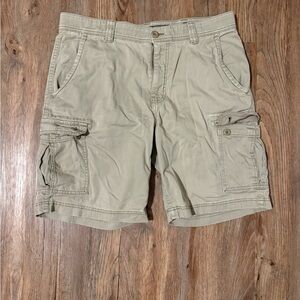 St. John's Bay Men's Khaki Cargo Shorts